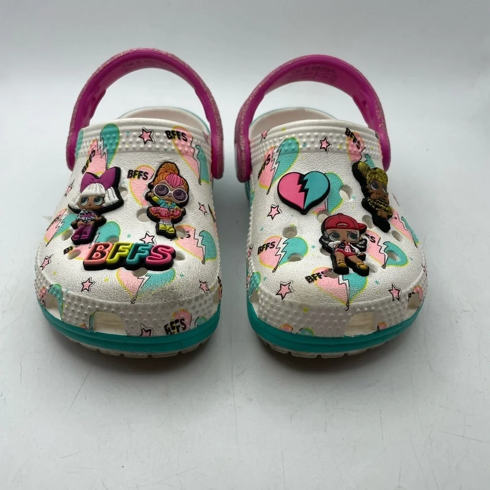 Crocs X LOL Surprise! Girls clogs size 7C